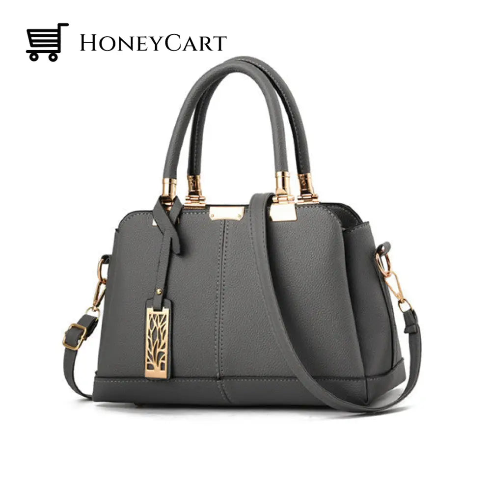 Little Cozy Shop Shoulder Bag Gray