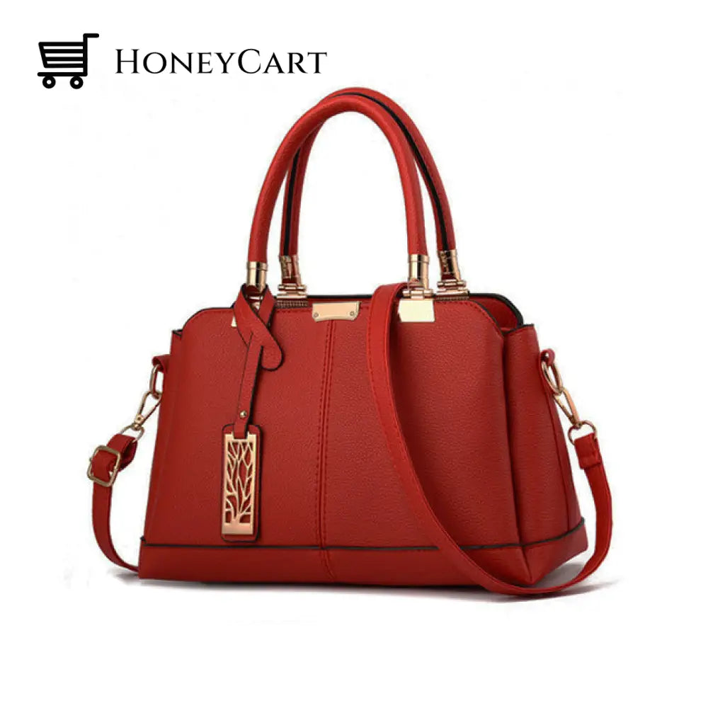 Little Cozy Shop Shoulder Bag Red