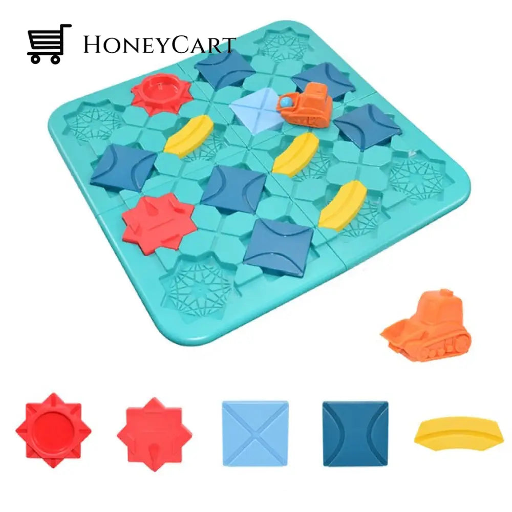 Logical Road Builder - Building Maze Brain Puzzle Toys No Box