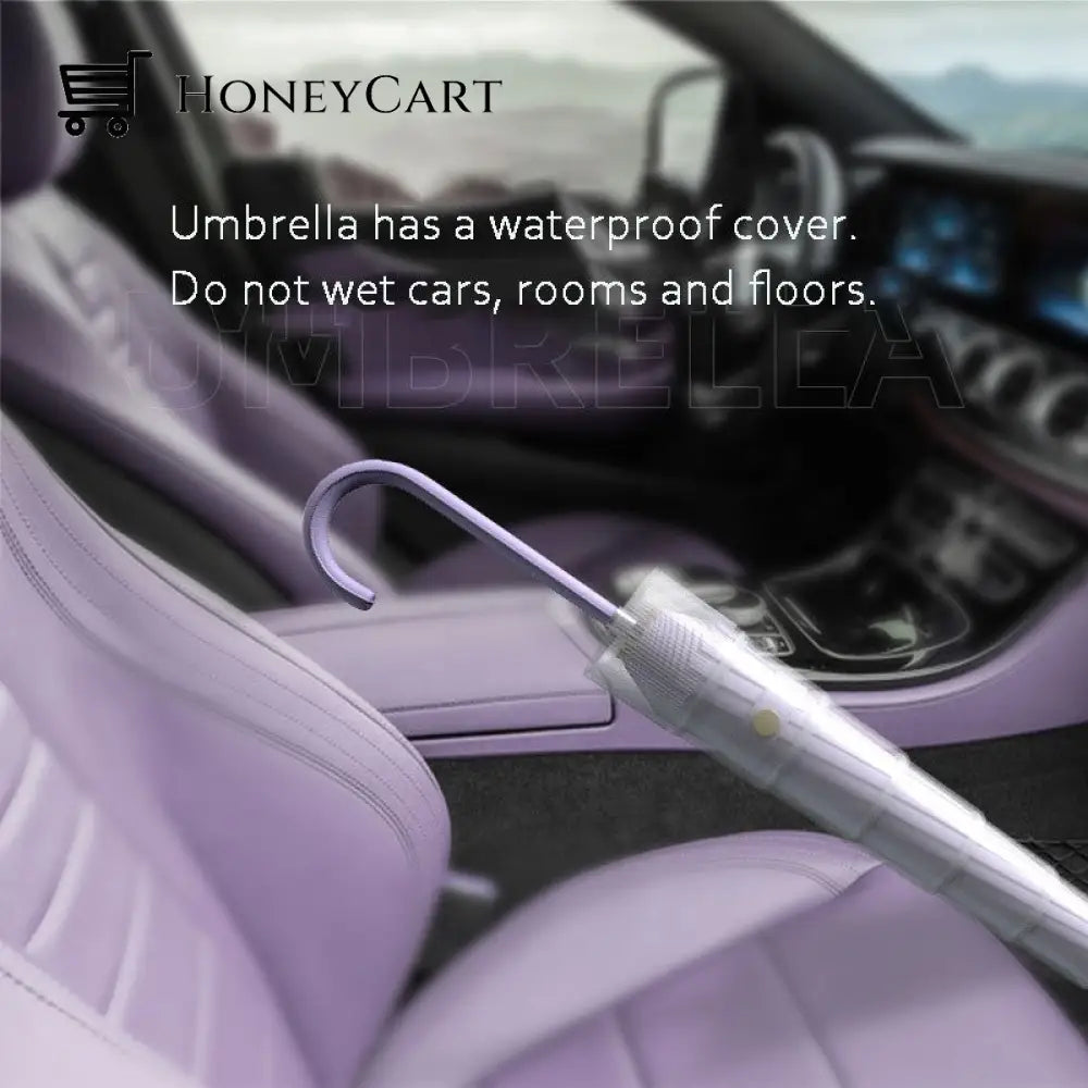 Long Handle Automatic Umbrella Parasols & Rain Umbrellas