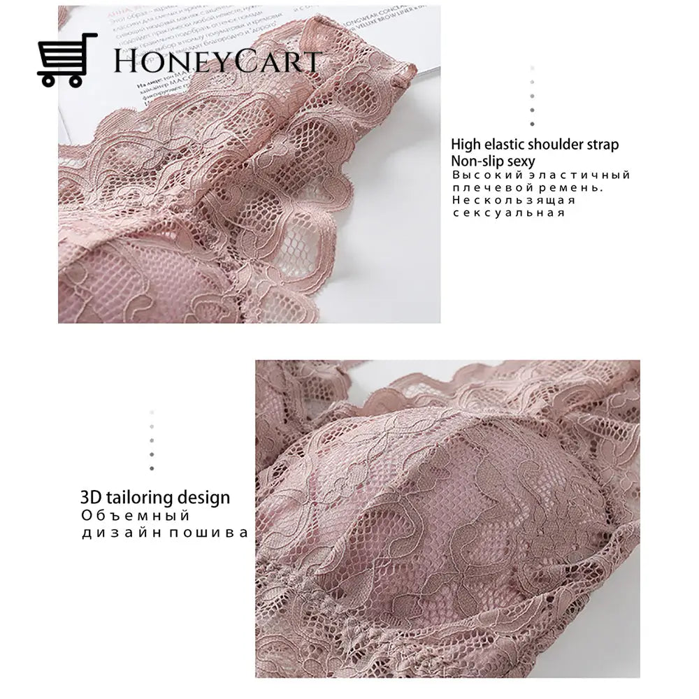Long Lace Beauty Back Undershirt Pajamas