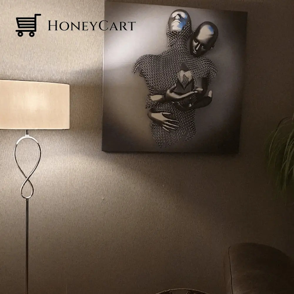 Love Heart Art Wall Painting