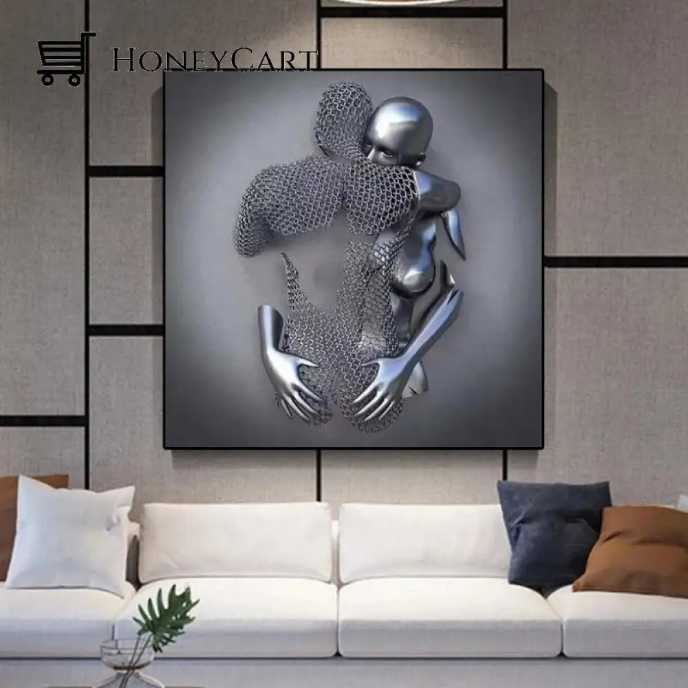Love Heart Art Wall Painting