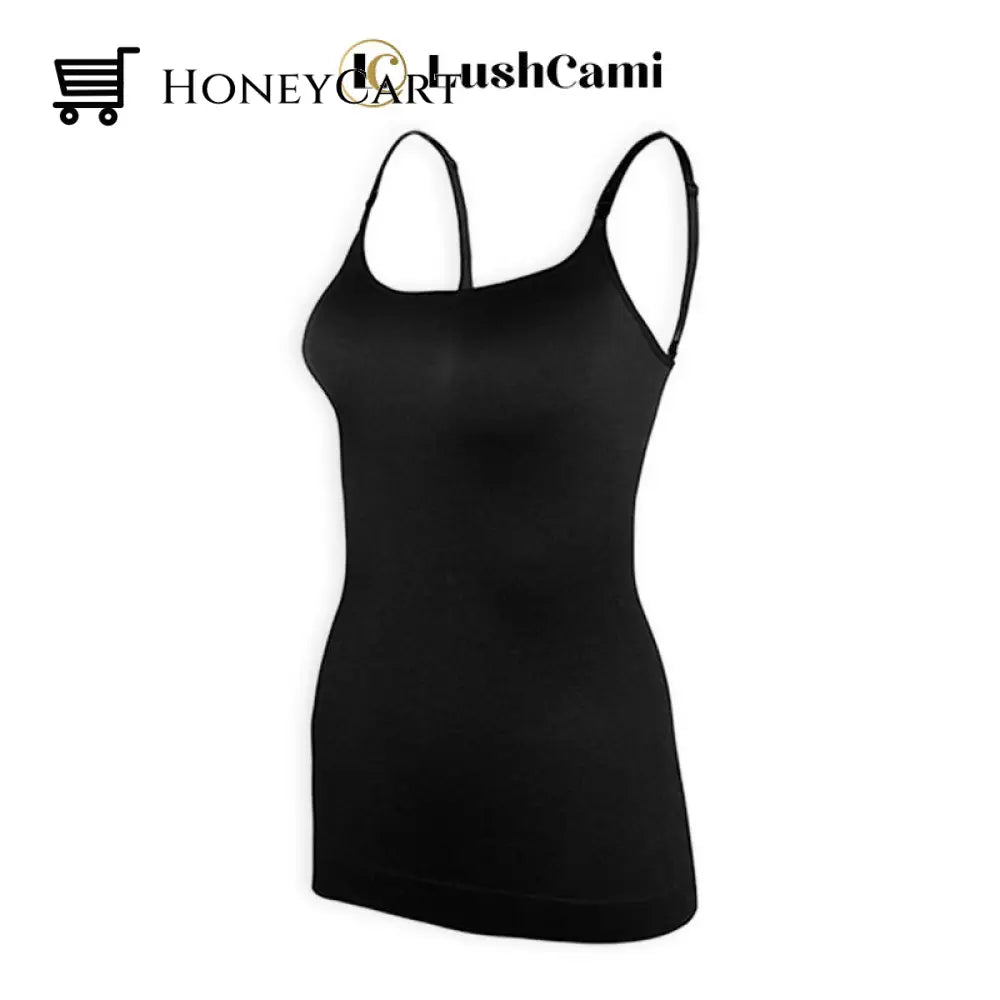 Lushcami - Comfortable Scoop Neck Shapping Cami