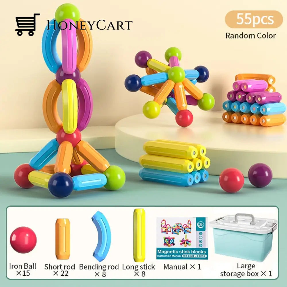 Magbuild Kids Magnetic Construction Set Toys