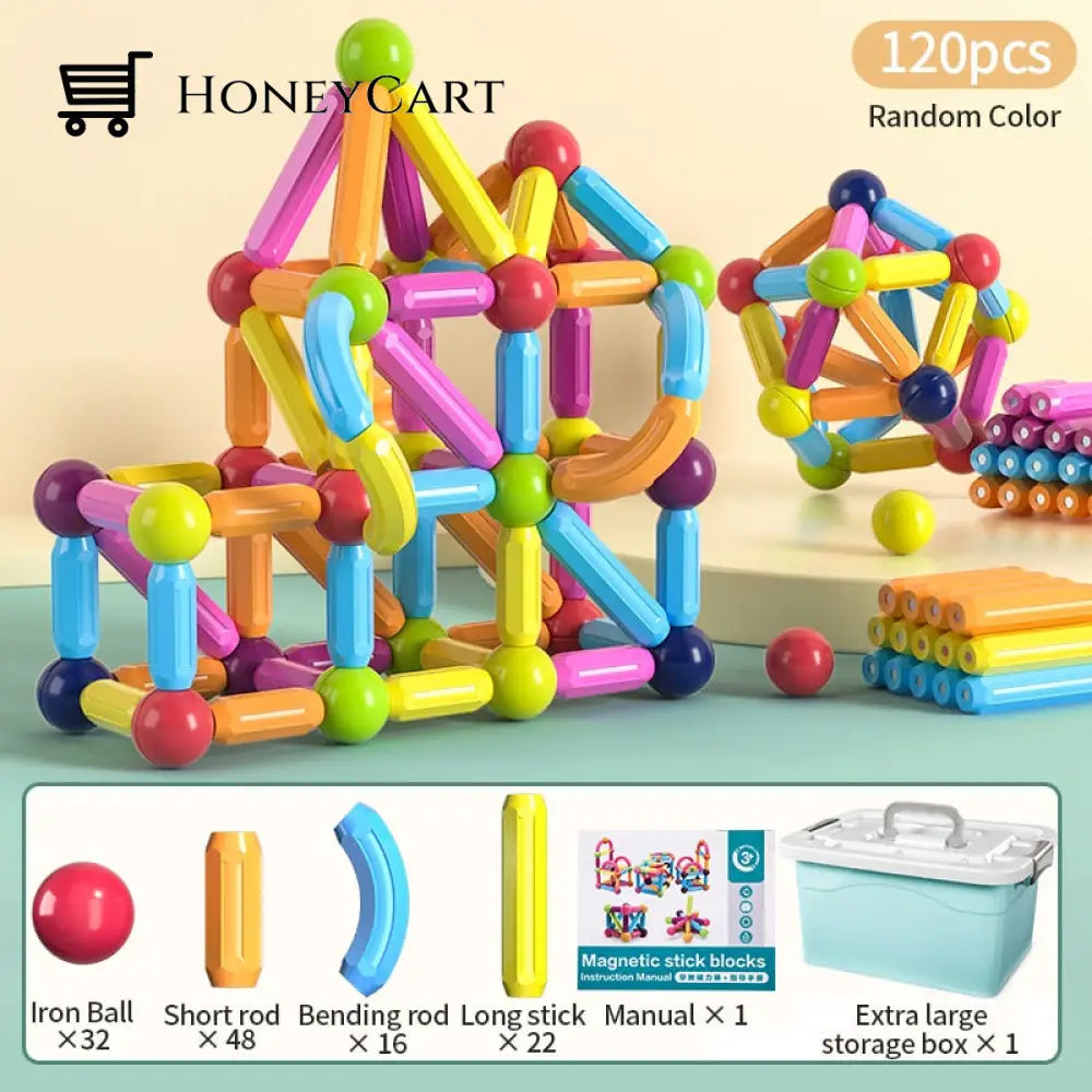 Magbuild Kids Magnetic Construction Set Toys