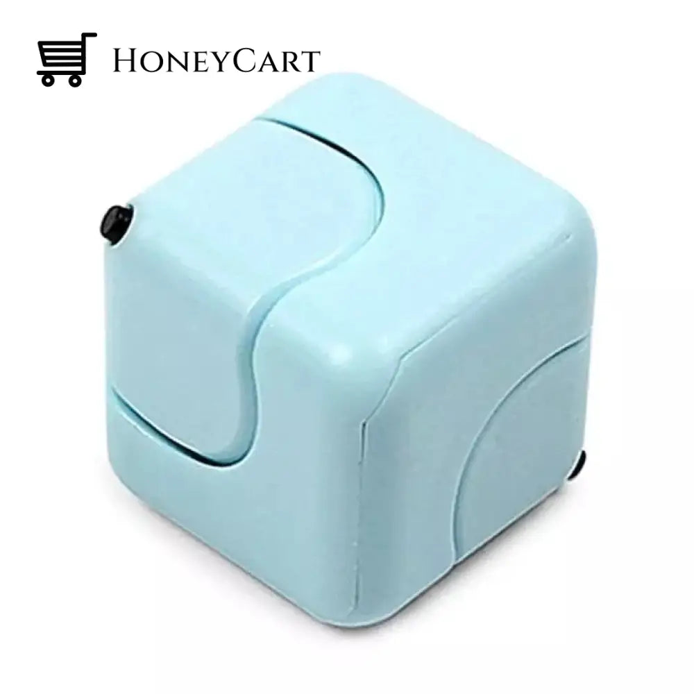 Magic Mini Cube Infinity Fidget Toy Light Blue Toys