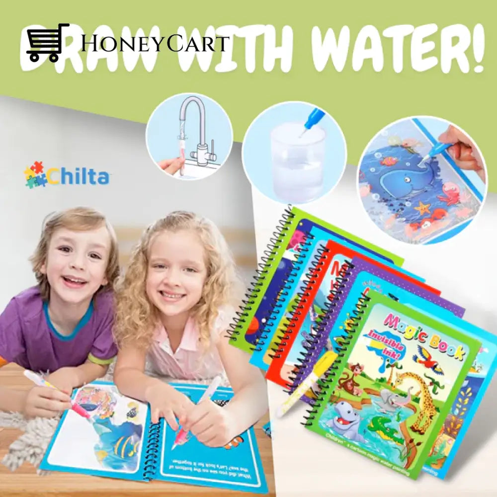 Magical Book Water Drawing Tool