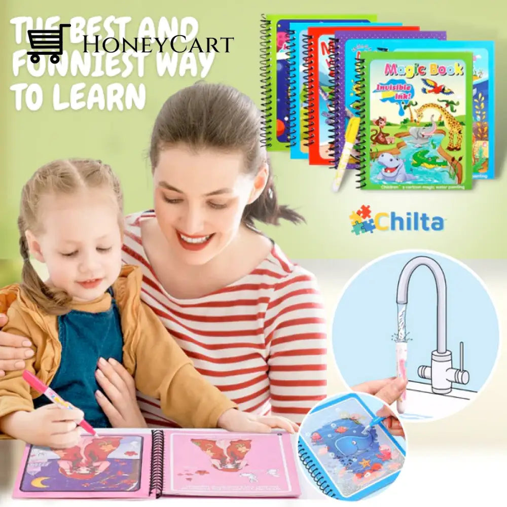 Magical Book Water Drawing Tool