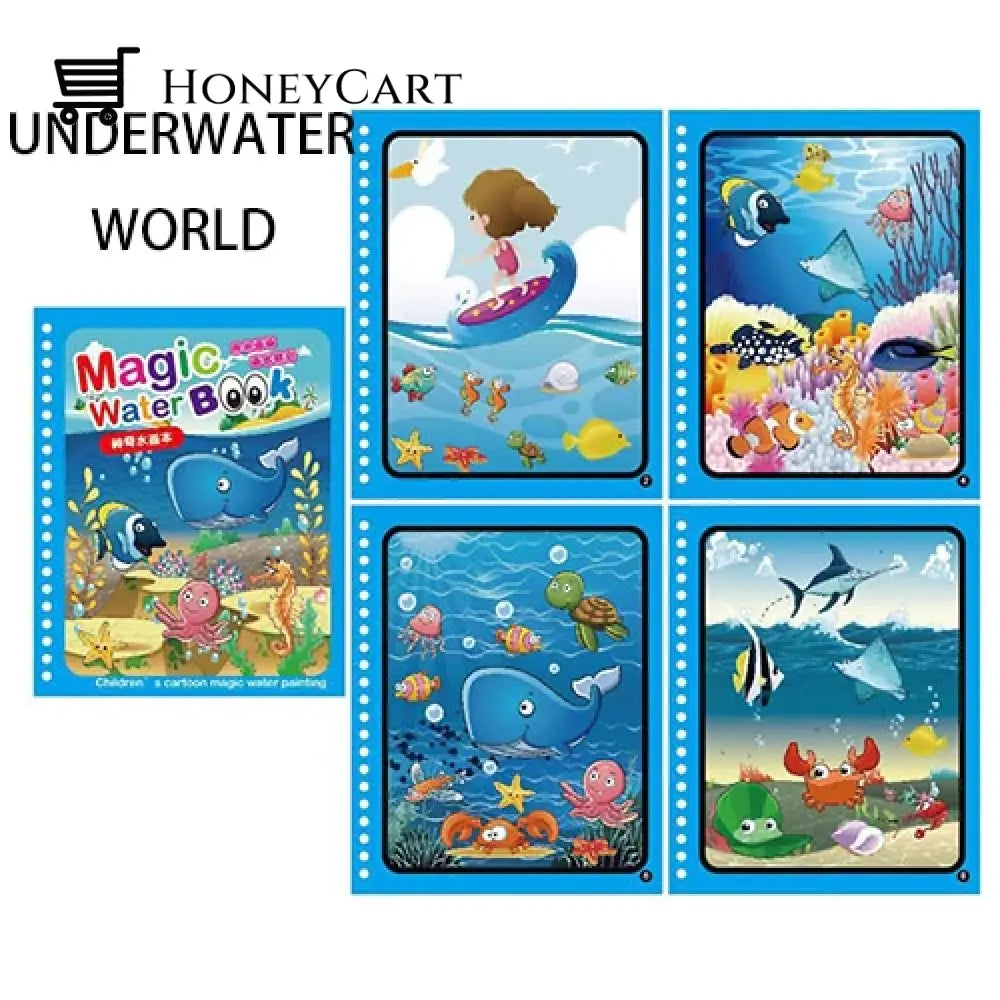 Magical Book Water Drawing Tool