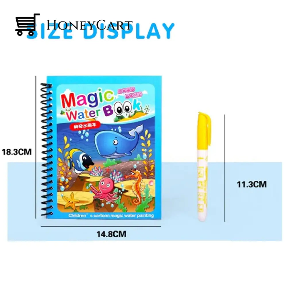 Magical Book Water Drawing Tool