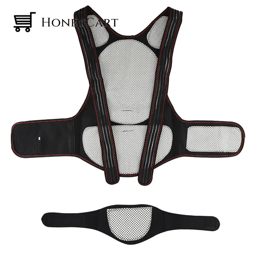 Magnet Physiotherapy Hot Compress Waist Belt Support Protector Health Cj