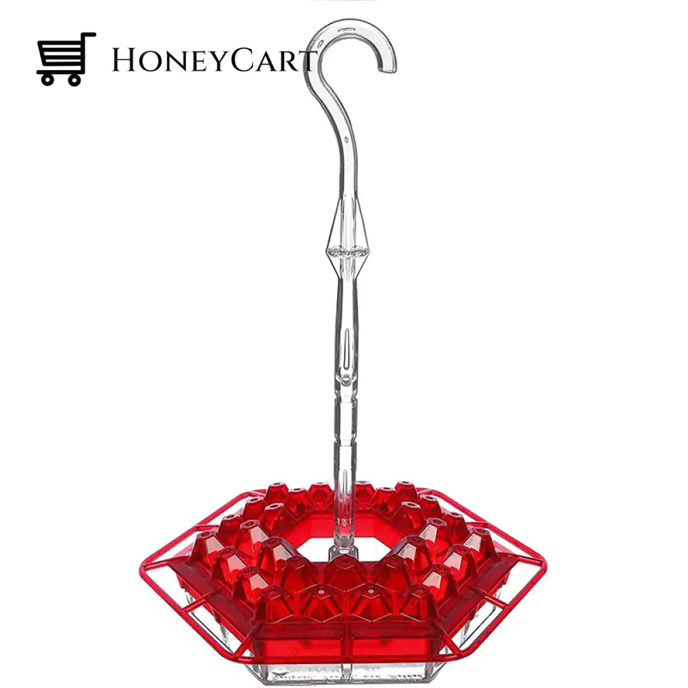 Marys Sweety Hummingbird Feeder With Perch And Built-In Ant Moat - Easy To Clean Best Feeders Gift