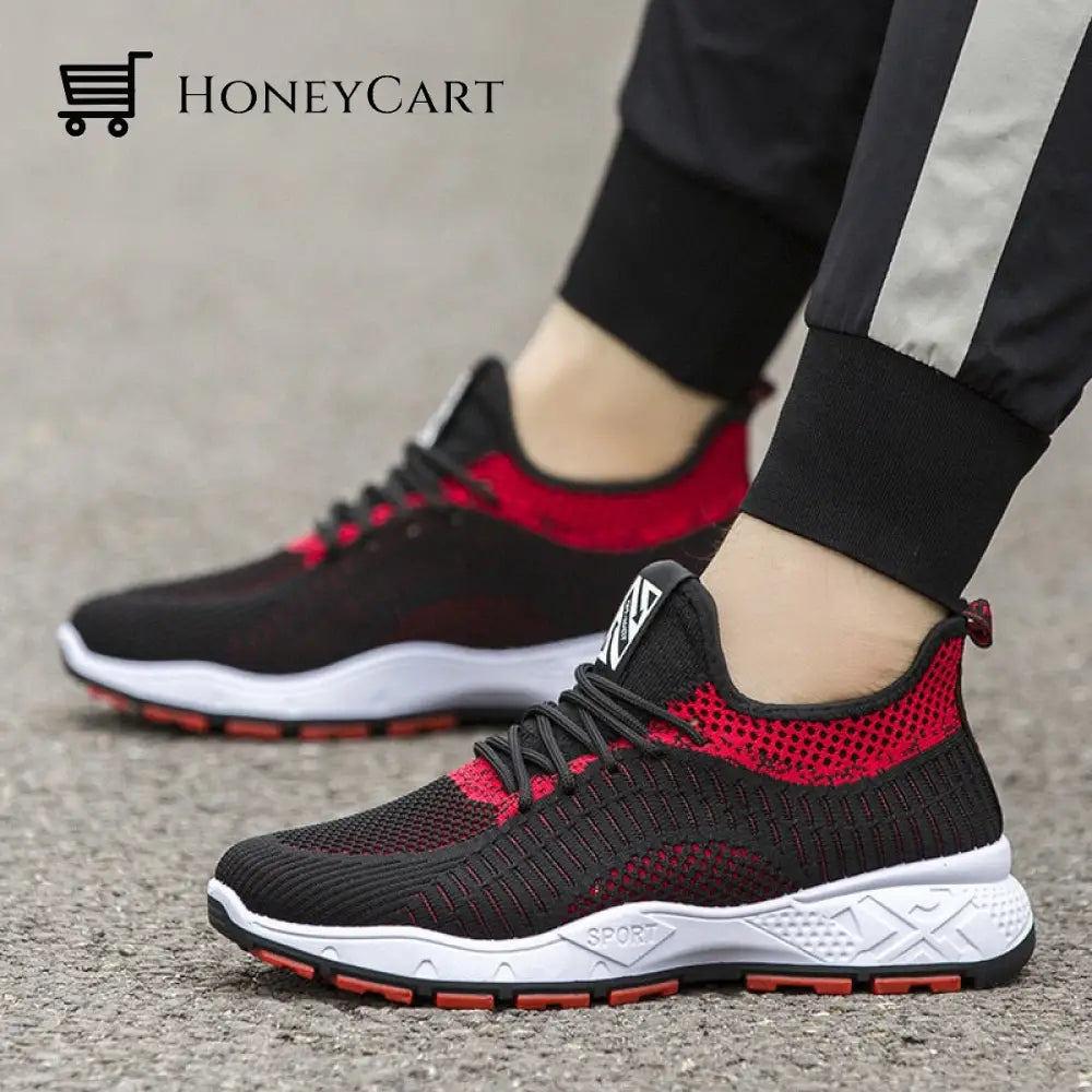 Mens Arch Support Orthopedic Casual Breathable Sneakers