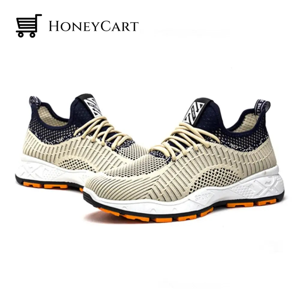 Mens Arch Support Orthopedic Casual Breathable Sneakers