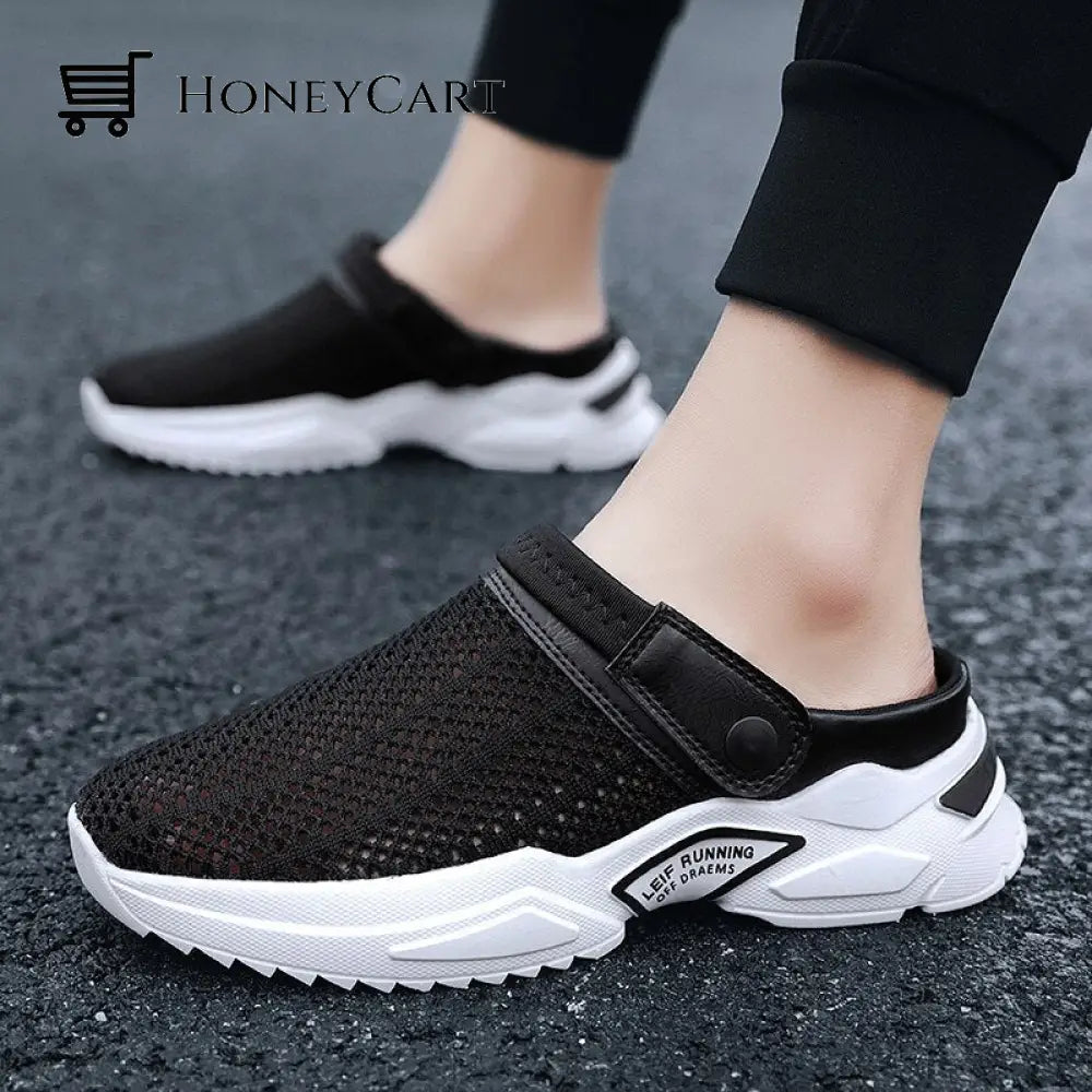 Mens Orthopedic Hollow-Out Summer Sandals