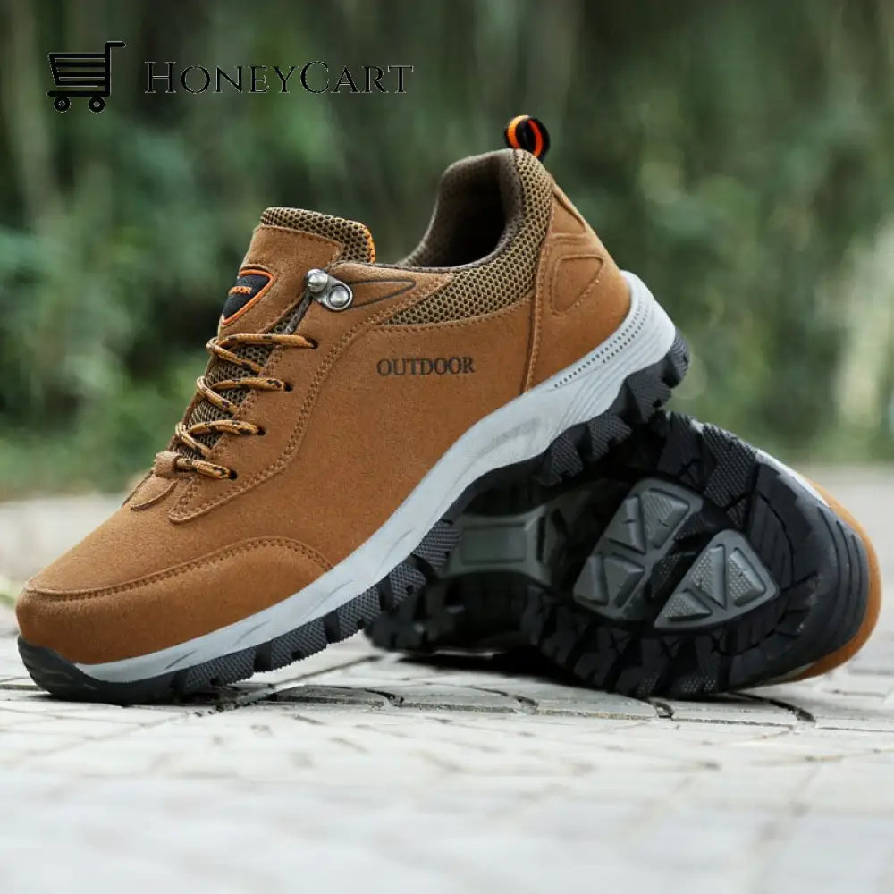 Mens Walking Shoes Good Arch Support Outdoor Breathable Myx-Shoes
