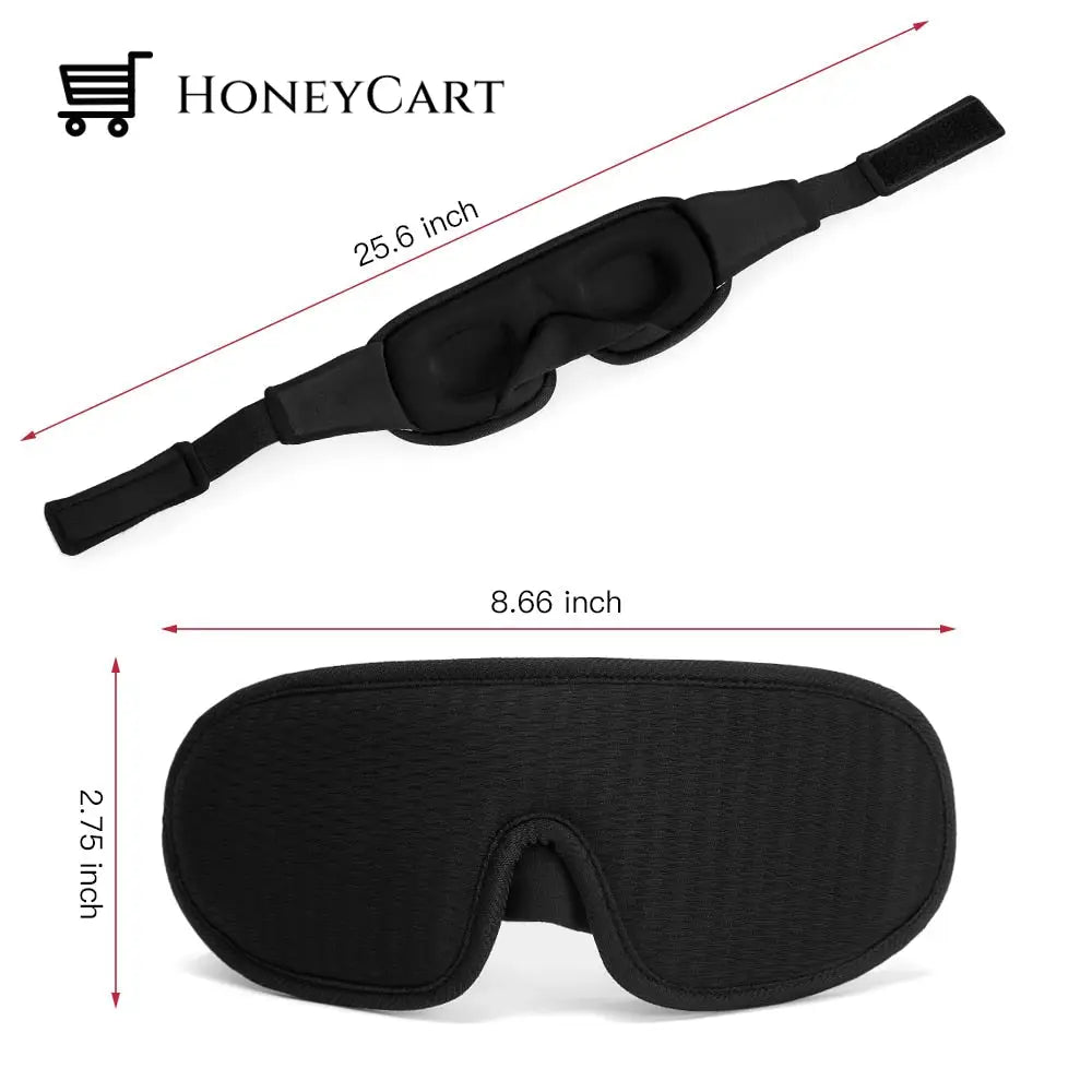 Merall 3D Blindfold Sleeping Aid Mask Aids