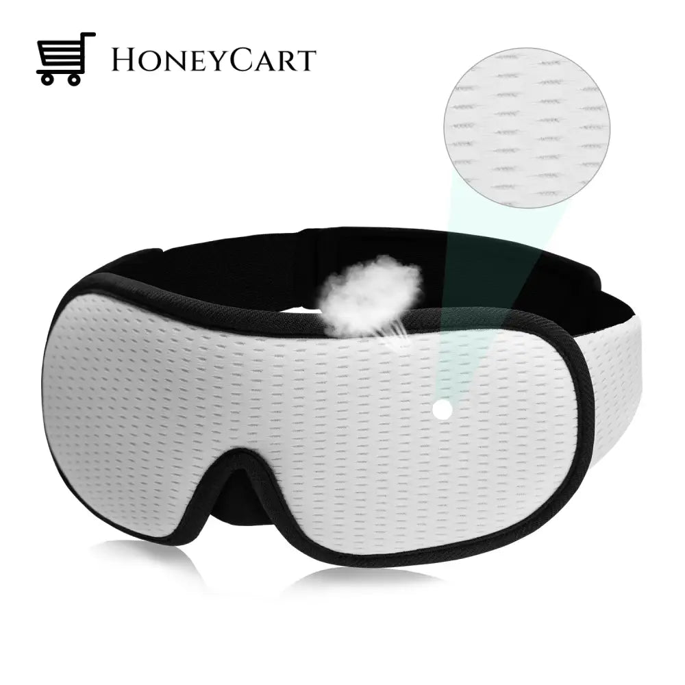 Merall 3D Blindfold Sleeping Aid Mask Beige Aids