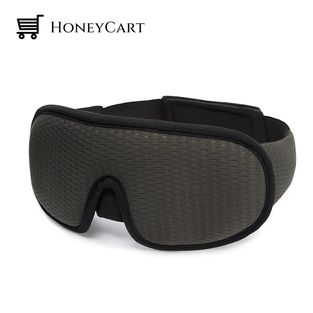Merall 3D Blindfold Sleeping Aid Mask Gray Aids