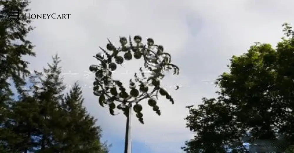 Metal Outdoor Windmill Plastic