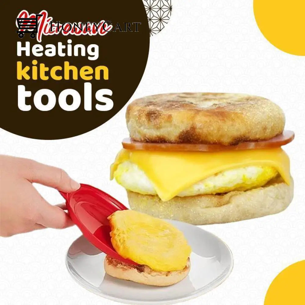 Microwave Heating Kitchen Tool Round Egg Steamer