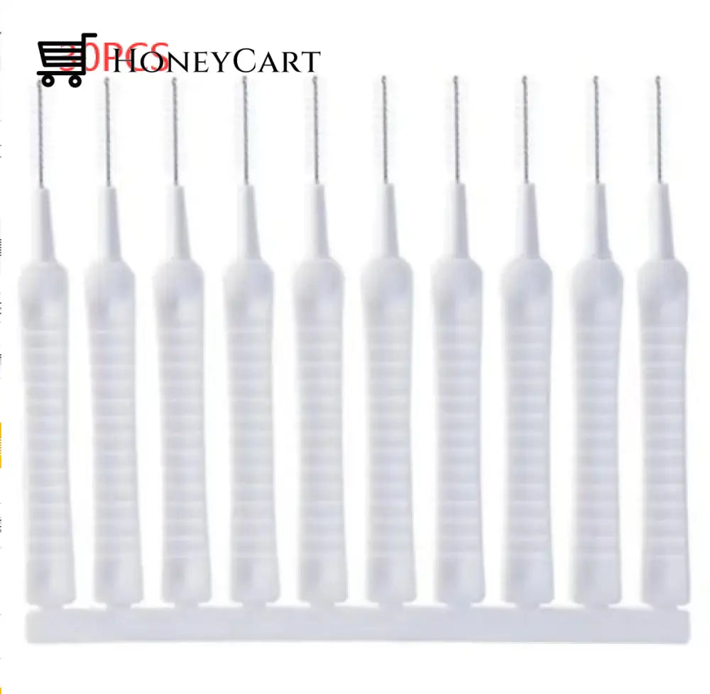 Mini Hole Cleaning Brush 30Pcs Plastic