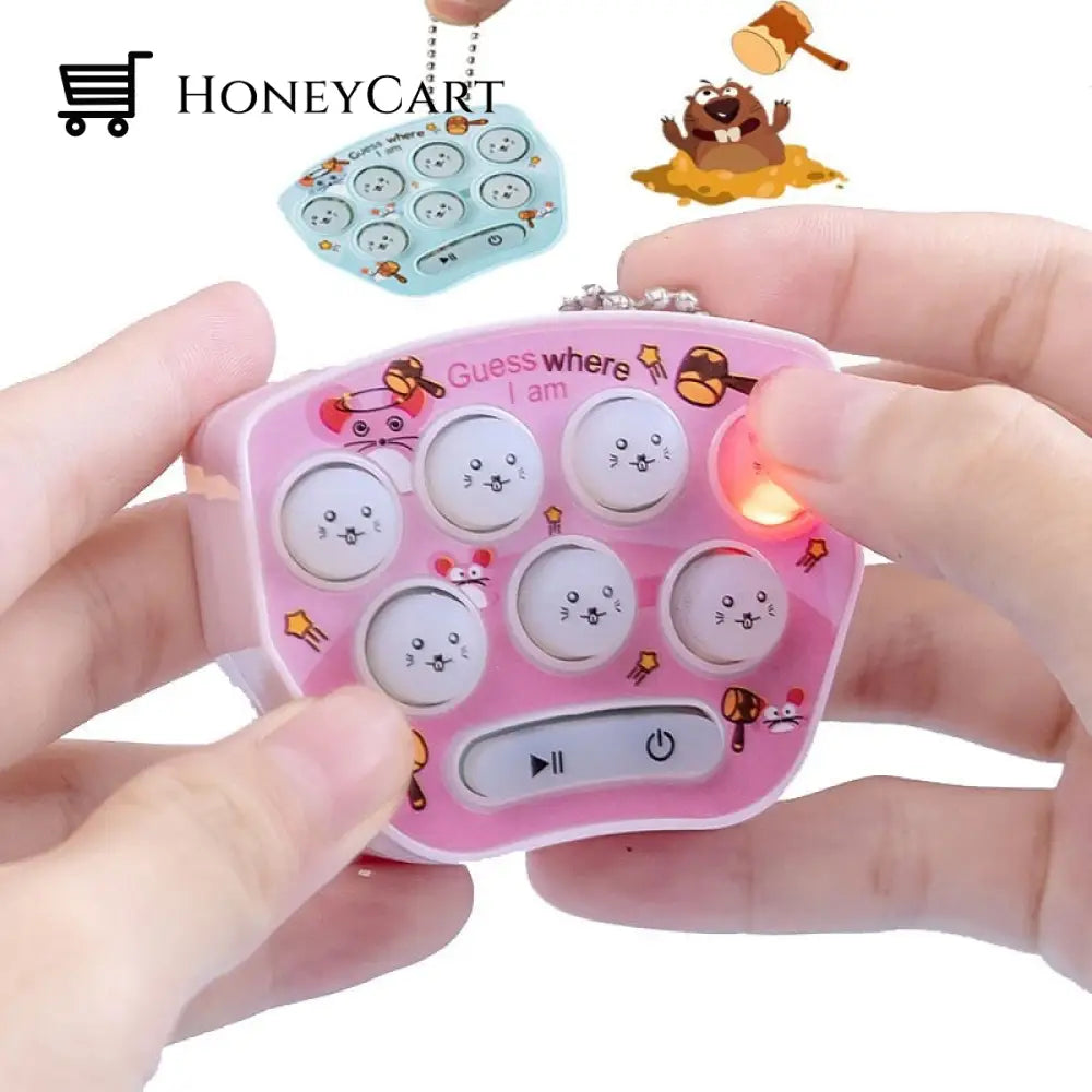 Mini Pocket Whac-A-Mole Keychain Toy Toys