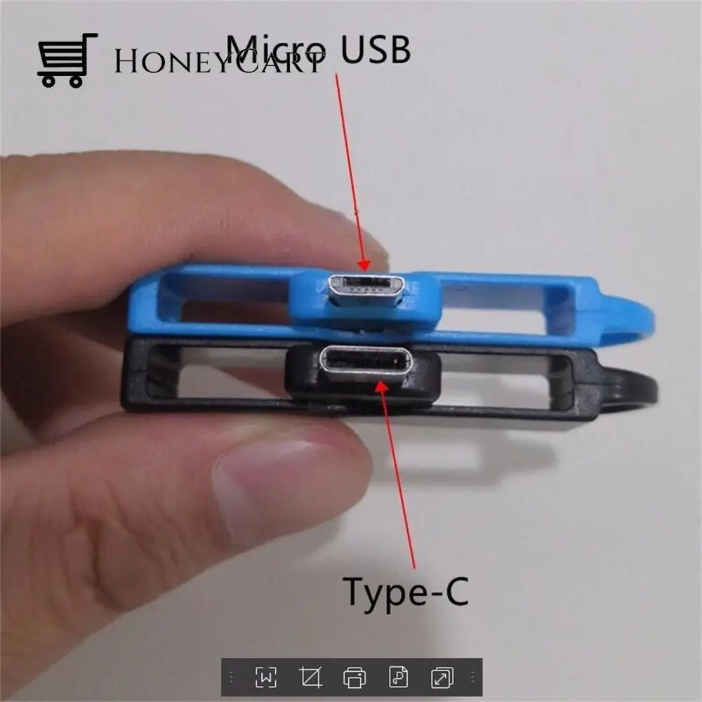 Mobile Phone Usb In-Line Cigarette Lighter Type-C Micro Convenient Mini Outdoor Home & Garden