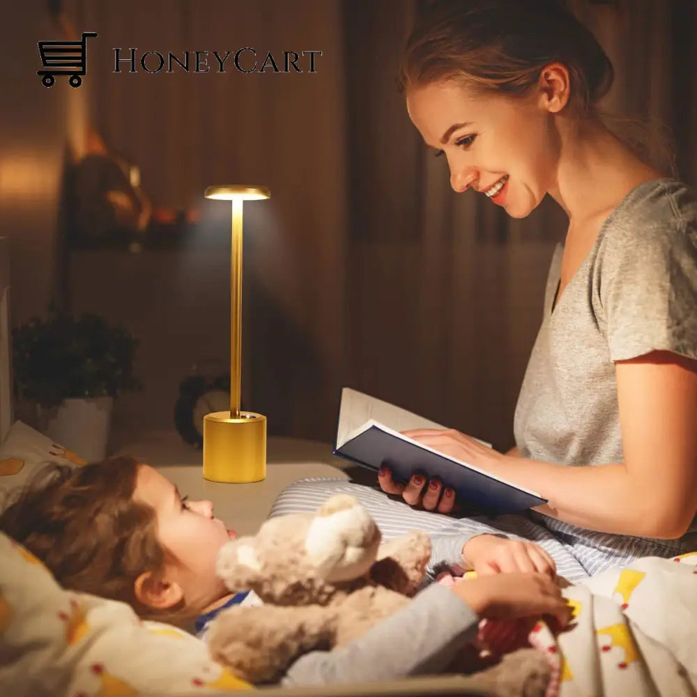Modern Rechargeable Cordless Led Living Room Table Lamp