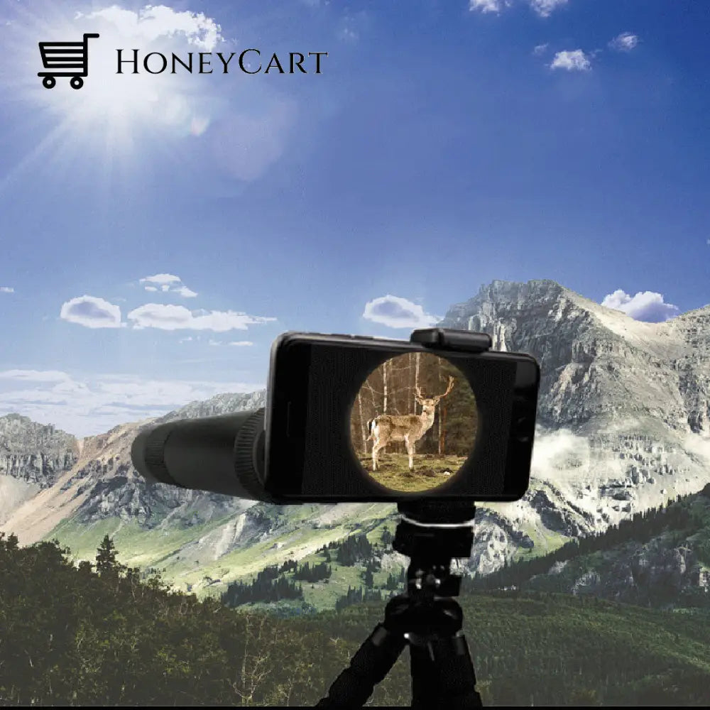 Monocular With Tripod Phone Adapter