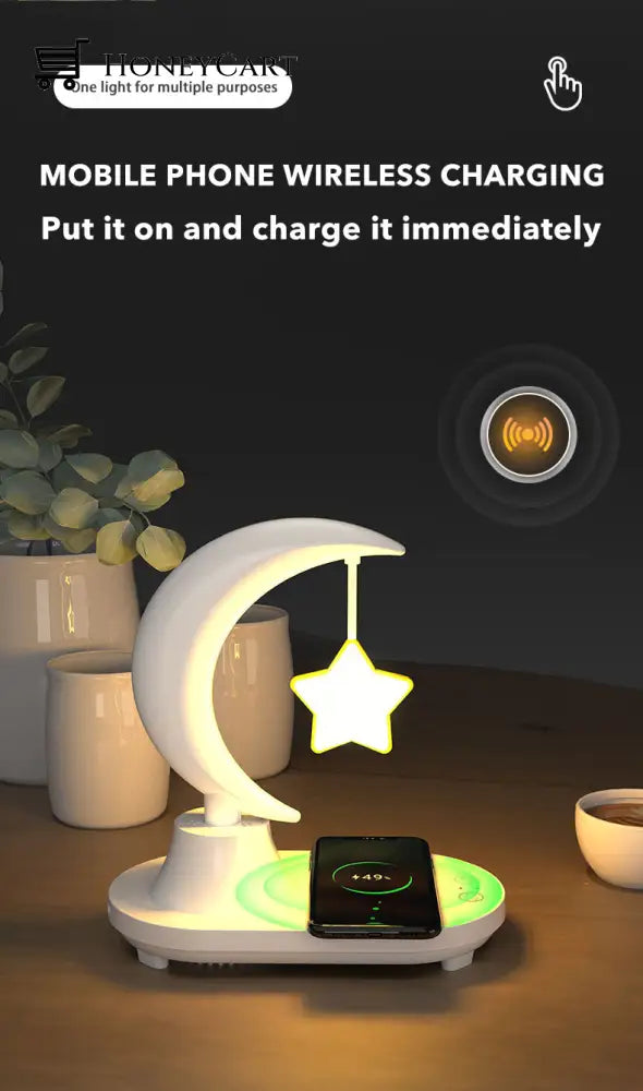 Moon Star Wireless Charging Night Lamp Lamps