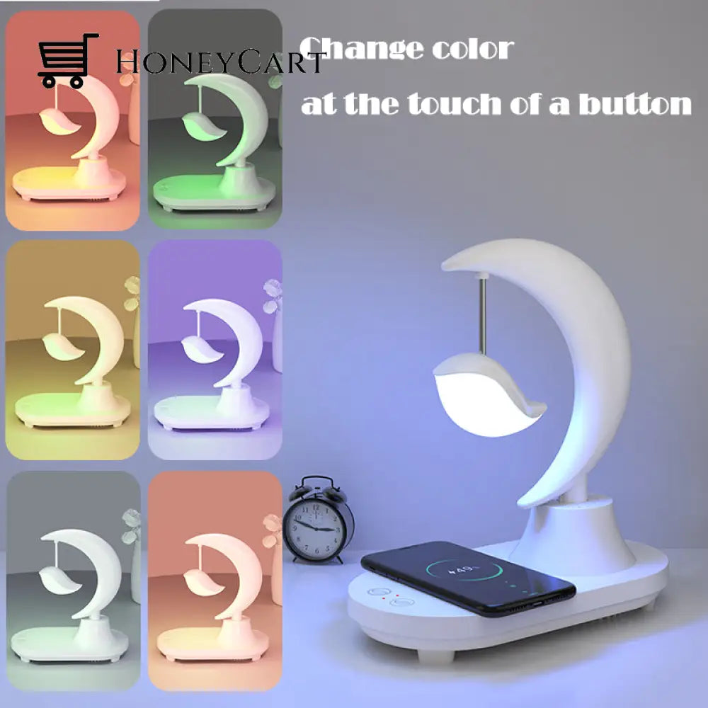 Moon Star Wireless Charging Night Lamp Lamps