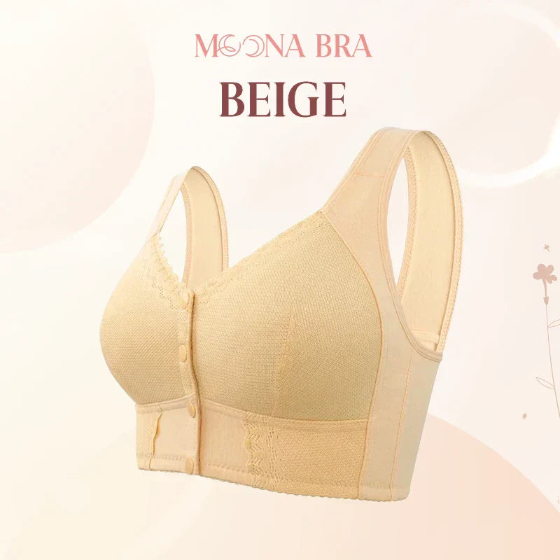 Moona Bra (Last Day Sale 83% Off) Front Closure Breathable Bra For Seniors