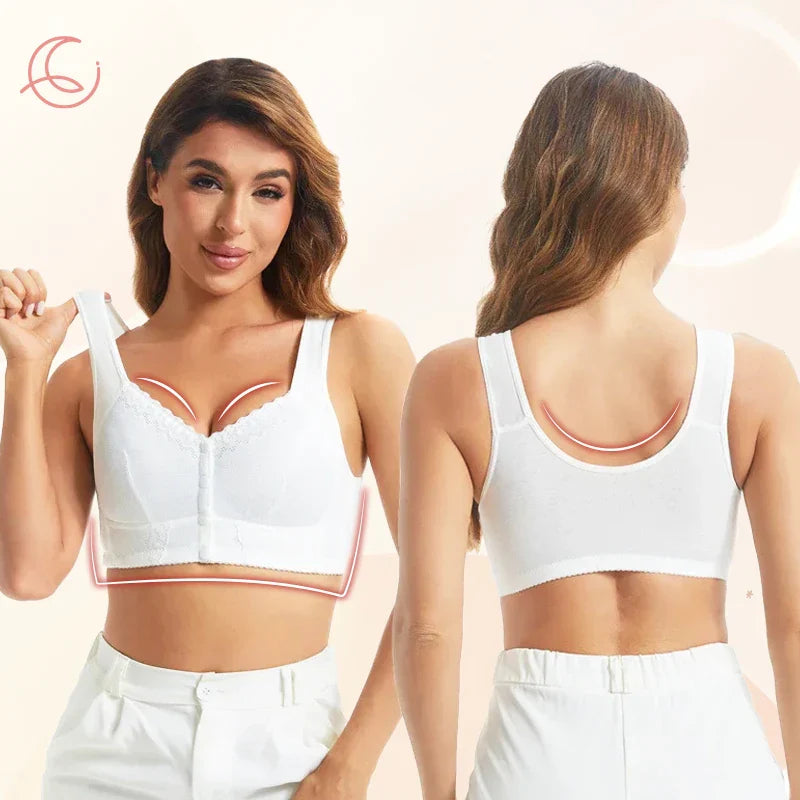 Moona Bra (Last Day Sale 83% Off) Front Closure Breathable Bra For Seniors