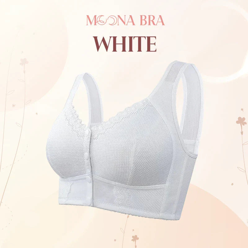 Moona Bra (Last Day Sale 83% Off) Front Closure Breathable Bra For Seniors