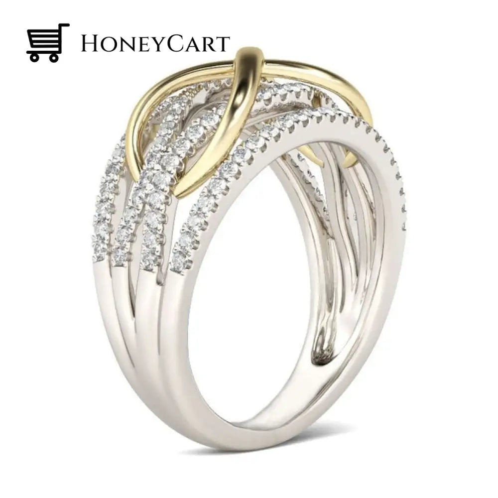 Mother & Daughter Forever Linked Together Ring