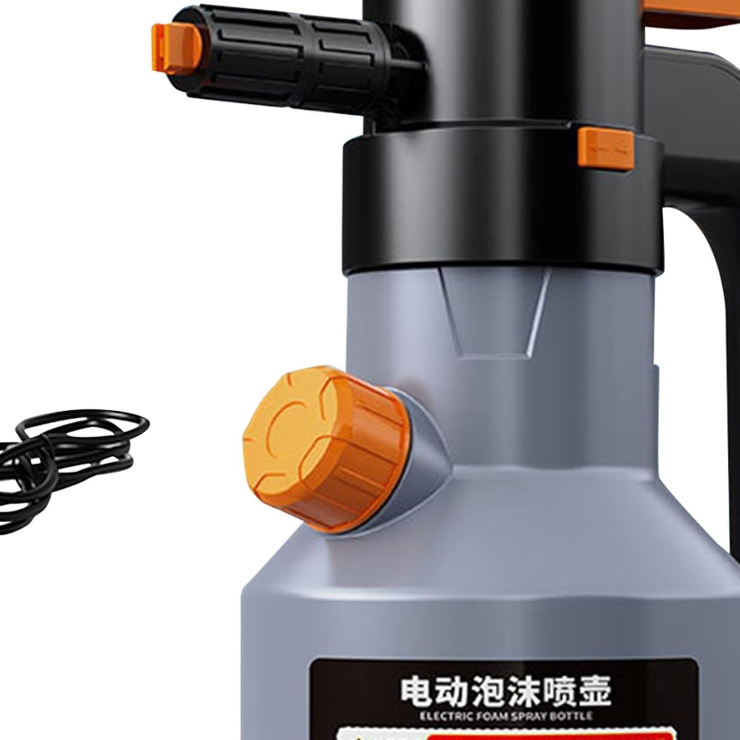 Motorized Cleaning Handheld Foam Cannon – Professional Electric Foam Sprayer for Effortless Car Wash