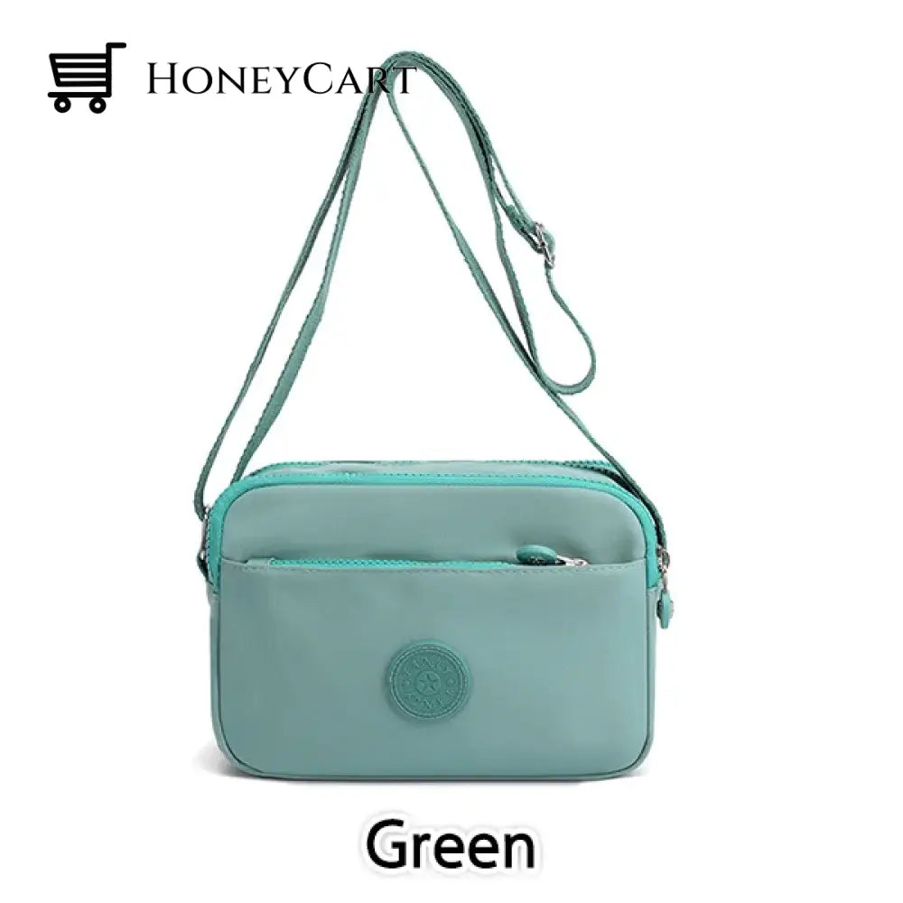 Multi Functional Crossbody Multicolor Bags Green Tool