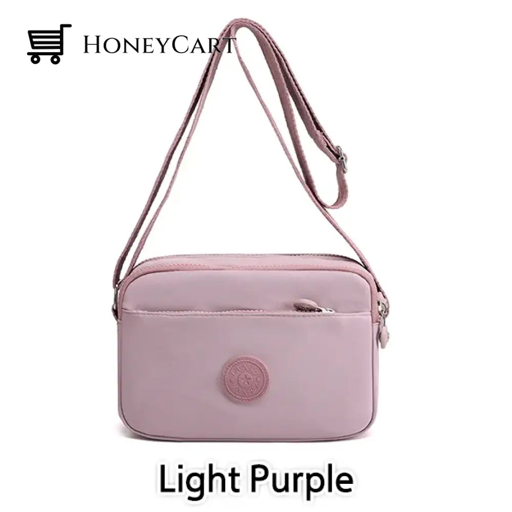Multi Functional Crossbody Multicolor Bags Light Purple Tool