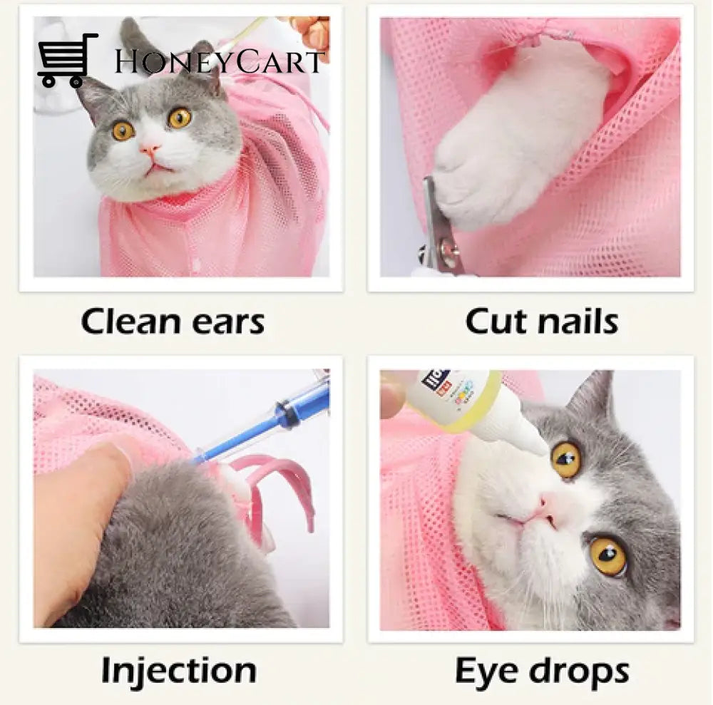 Multi-Functional Pet Grooming Bath Bag