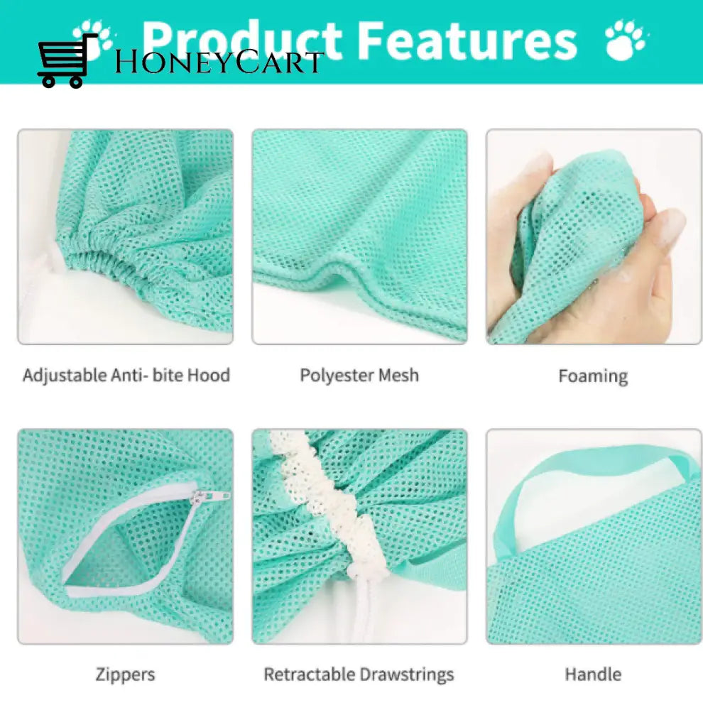 Multi-Functional Pet Grooming Bath Bag