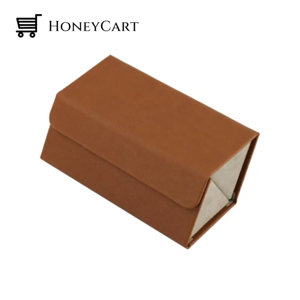 Multi-Sunglasses Case 2 Slot Brown