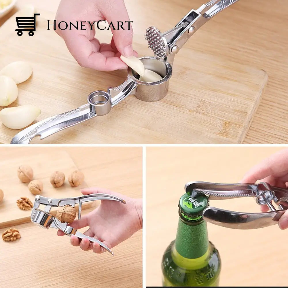 Multifunction Garlic Press Crusher