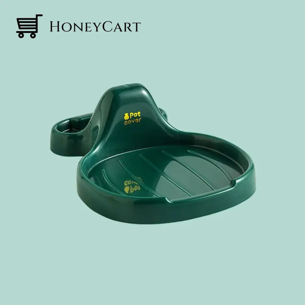 Multifunction Kitchen Spatula Rack Green