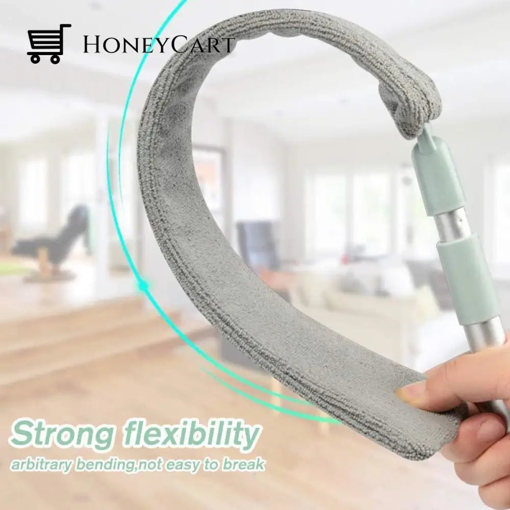 Multifunction Retractable Microfiber Dust Brush Gap Mop