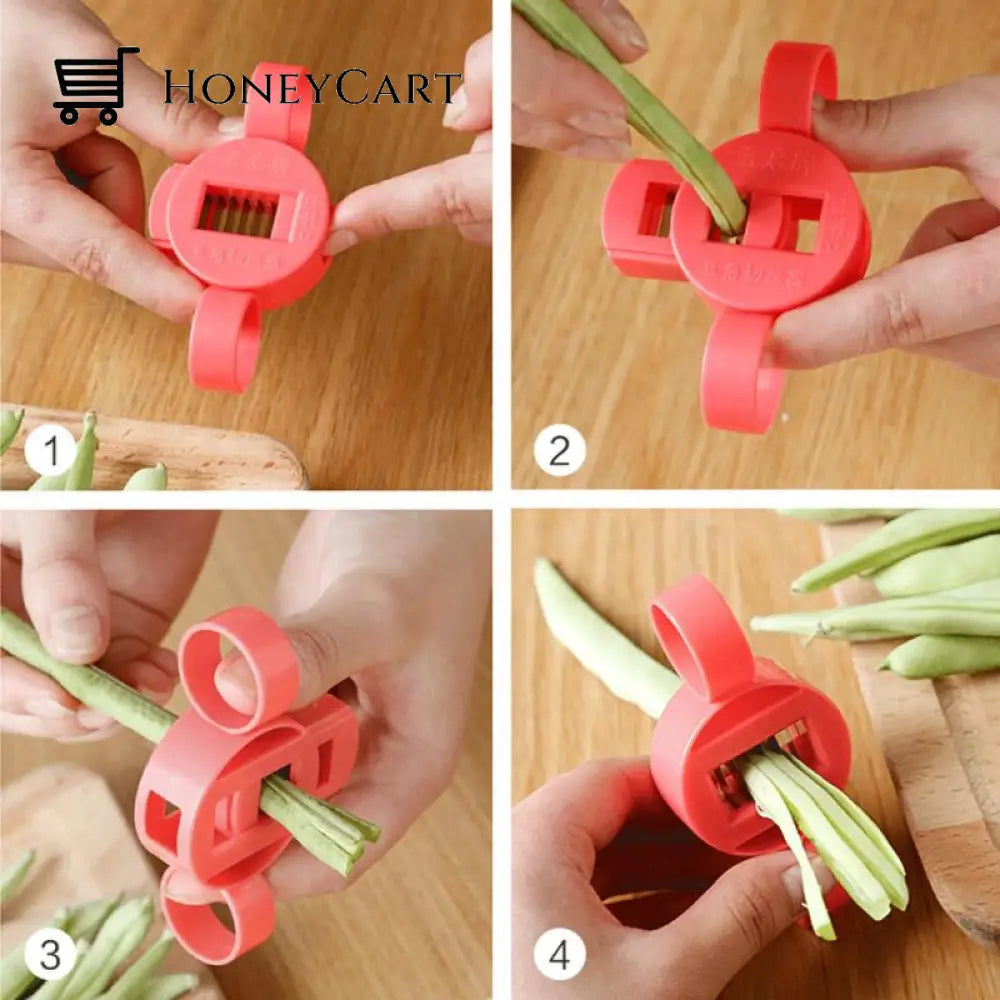 Multifunctional Manual Green Bean Slicer Kitchen Slicers