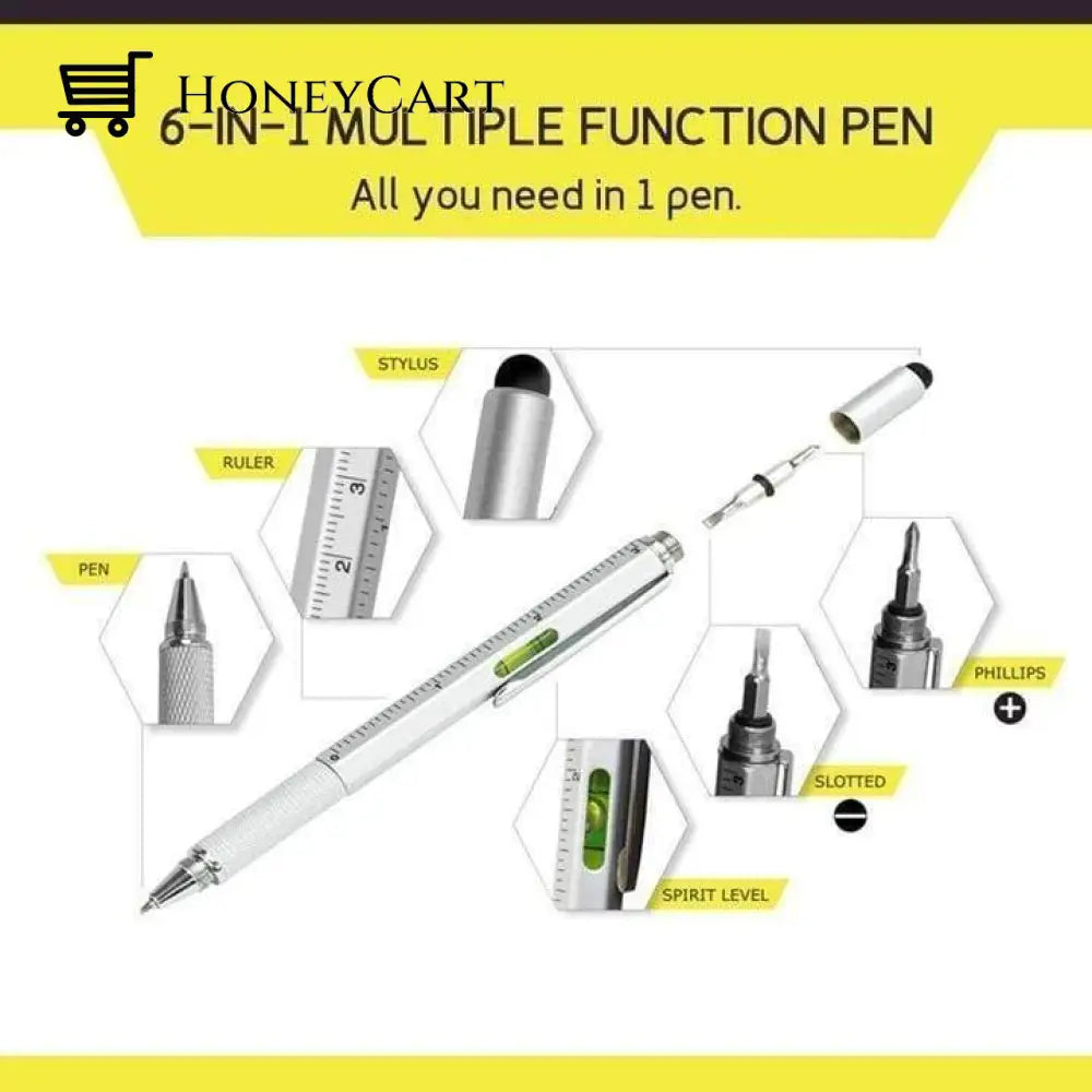Multifunctional Metal Stylus Pen - Buy 6+ Get Extra 20% Off