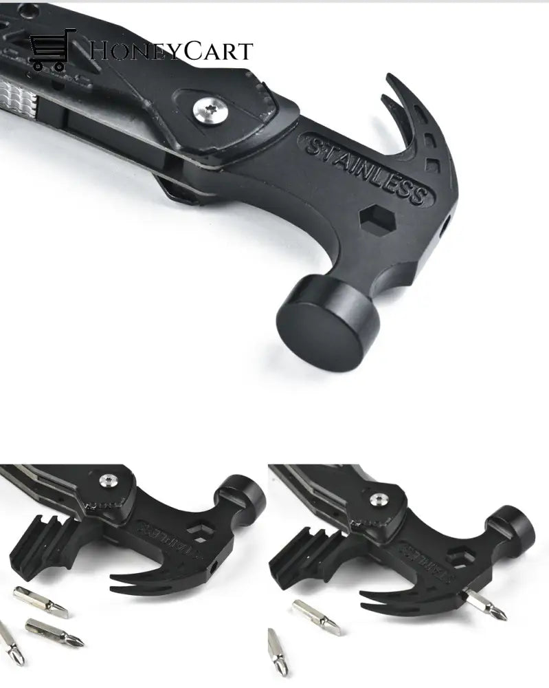 Multifunctional Pliers With Folding Nail Hammer Others