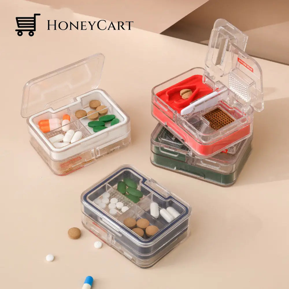 Multipurpose Medicine Storage Box Plastic
